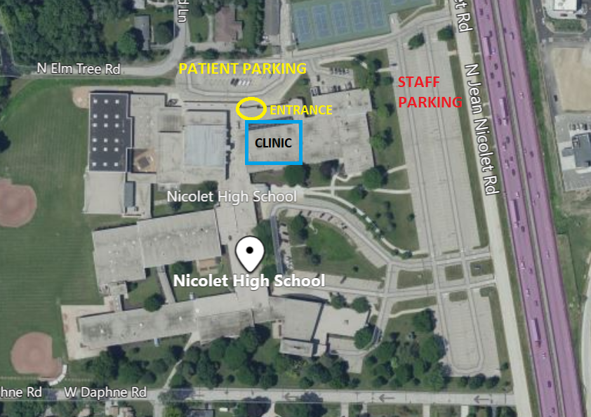 clinic map